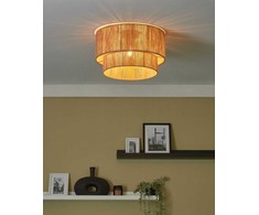 Lubinis šviestuvas Lampa sufitowa Beliani Lampa sufitowa DORING Juta