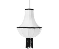 Pakabinamas šviestuvas Beliani Lampa wisząca ARAGUA Baltas