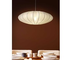 Pakabinamas šviestuvas Lampa wisząca Beliani Lampa wisząca GUACARA Baltas
