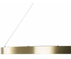 Beliani LED pakabinamas šviestuvas KRABURI metalinis auksinis