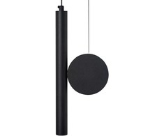 Beliani LED pakabinamas šviestuvas DAMAS, metalinis, juodas