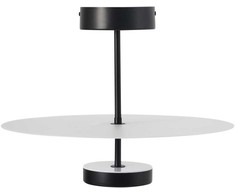 Pakabinamas šviestuvas Beliani Pakabinamas LED šviestuvas AFRAM, metalinis, juodas