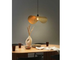 Pakabinamas šviestuvas Beliani Lampa wisząca KRISHNA Metal Auksinis