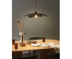 Pakabinamas šviestuvas Beliani Lampa wisząca KOSHI Metal Juodas