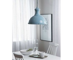 Pakabinamas šviestuvas Lampa wisząca Beliani Lampa wisząca metalo sp. mėlyna DIDESSA