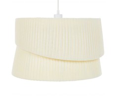 Lubinis šviestuvas Beliani Lampa sufitowa BIRIM Kremas