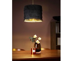 Pakabinamas šviestuvas Beliani Lampa wisząca SUAPURE Juodas