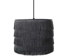 Pakabinamas šviestuvas Beliani Lampa wisząca SUAPURE Juodas