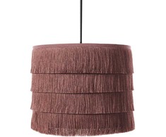 Pakabinamas šviestuvas Beliani Lampa wisząca SUAPURE Rožinė