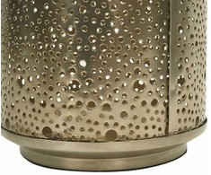 Beliani Lampion CORFU Metal 25 cm Auksinis