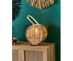 Beliani Lumarko Rattan Lemp 30 cm gamtos BISTAL!