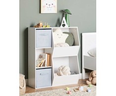 Beliani Lentyna 3 półki DARLOT 93 cm Baltas