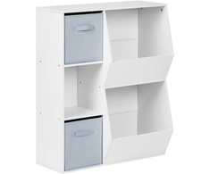 Beliani Lentyna 3 półki DARLOT 93 cm Baltas