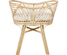 Lova Beliani Vaikiška lovytė Rattan GRUISSAN 50 x 70 cm Natūrali