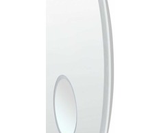 Beliani Vonios veidrodis LED FIXIN 80 cm 80 cm su integruotu Bluetooth garsiakalbiu, sidabrinis
