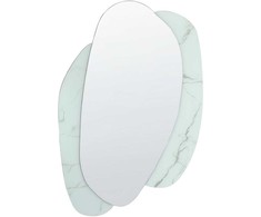 Beliani Sieninis veidrodis PANNES 80 cm 117 cm
