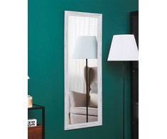 Beliani Sieninis veidrodis BENON 50 cm 130 cm kreminės spalvos