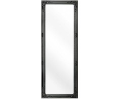 Beliani Sieninis veidrodis FOUGERES 50x130 cm, juodas