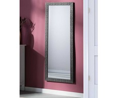 Beliani AJACCIO sieninis veidrodis 50 cm 130 cm sidabrinis
