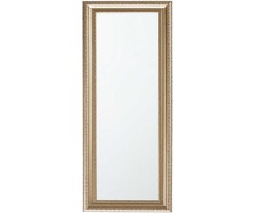 Beliani Sieninis veidrodis AURILLAC 51 cm 141 cm auksinis