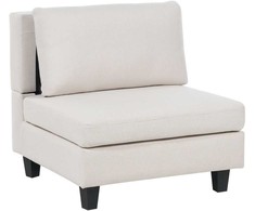 Sofa Beliani Vieno asmens modulis UNSTAD šviesiai smėlio spalvos