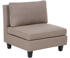 Sofa Beliani Vieno asmens modulis UNSTAD rudas