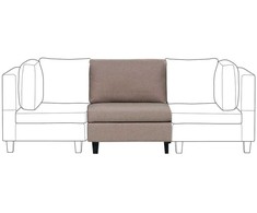 Sofa Beliani Vieno asmens modulis UNSTAD rudas