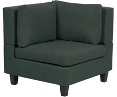Sofa Beliani Kampinis modulis UNSTAD tamsiai žalias