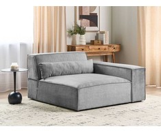 Sofa Beliani Kampinis modulis HELLNAR kairinys, pilkas