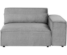 Sofa Beliani Kampinis modulis HELLNAR kairinys, pilkas