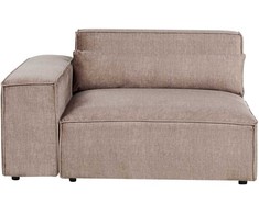 Sofa Beliani Kampinis modulis HELLNAR, šviesiai rudas, dešininis