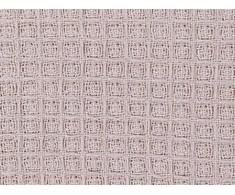 Beliani Narzuta na łóżko CHAGYL Medvilnė 220 x 240 cm Pastelinis róż