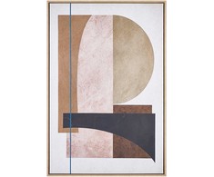 Beliani Drobės paveikslas RUFFANO 63 x 93 cm, abstraktus motyvas, spalvingas