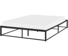 Beliani Metalinė lova VIRY 140 x 200 cm, juoda