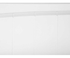Beliani Dviaukštė lova iš pušies medienos ALBON 90 x 200 cm balta