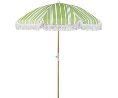 Beliani Parasol sodo 150 cm MONDELLO Žalias
