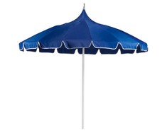 Beliani Parasol sodo 245 cm MINOA Mėlyna