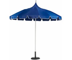 Beliani Parasol sodo 245 cm MINOA Mėlyna