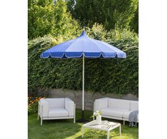 Beliani Parasol sodo 245 cm MINOA Mėlyna