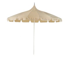 Beliani Parasol sodo 245 cm MINOA Kremas