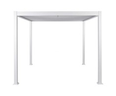 Beliani Sodo pavėsinė FORNOLI metalinė 296 cm x 296 cm balta