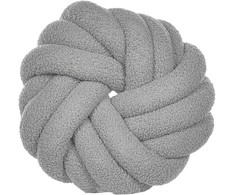 Beliani dekoratyvinė pagalvė AKOLA Boucle 31 x 31 cm Kamuoliukas Solid