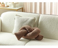 Beliani dekoratyvinė pagalvė GLADIOLUS Boucle 172 x 14 cm imbiero uniforma