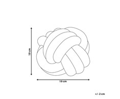 Beliani dekoratyvinė pagalvė MALNI Boucle 19 x 19 cm Smėlio spalvos Solid