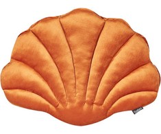 Beliani dekoratyvinė pagalvė CONSOLIDA Velvet 47 x 35 cm Oranžinė uniforma