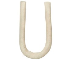 Beliani dekoratyvinė pagalvė GLADIOLUS Boucle 172 x 14 cm Kremas solid