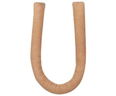 Beliani dekoratyvinė pagalvė GLADIOLUS Boucle 172 x 14 cm šviesiai ruda vientisa