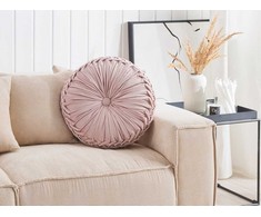 Beliani Dekoratyvinė pagalvė UDALA 40 x 40 cm Rose Solid