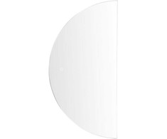 Beliani Vonios veidrodis LED LOUE 50 cm 100 cm Sidabrinis