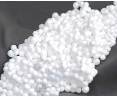 Beliani Sėdmaišis 300 L FUZZY EPS 10 cm 60 cm Baltas